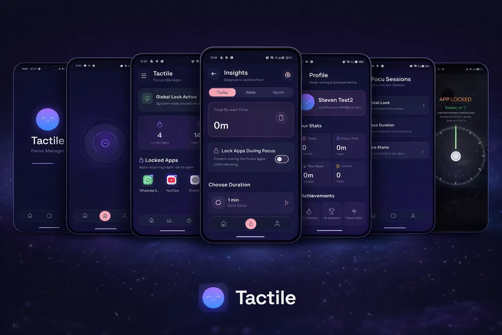 Tactile — Focused Digital Life screenshot